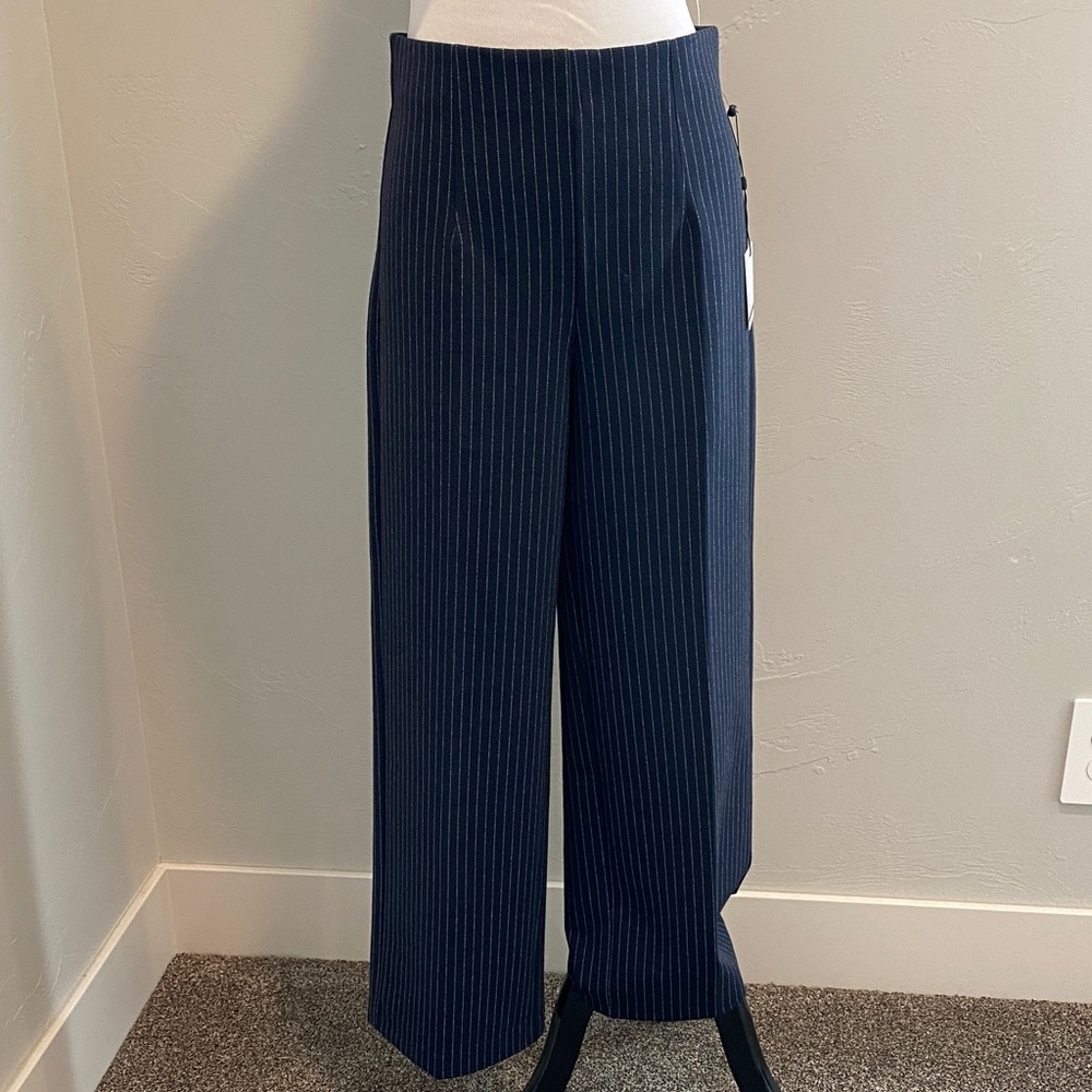 NWT, navy with slight pinstripe dress pants